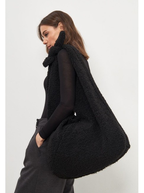 СУМКА HOBO BLACK TEDDY