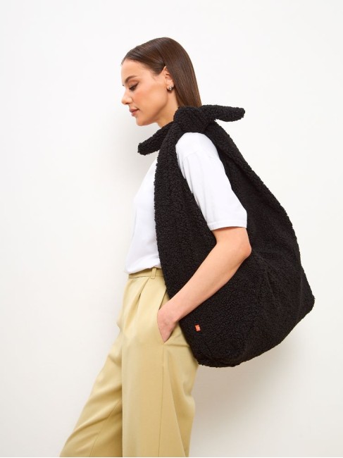 СУМКА HOBO BLACK TEDDY
