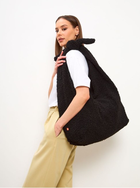 СУМКА HOBO BLACK TEDDY