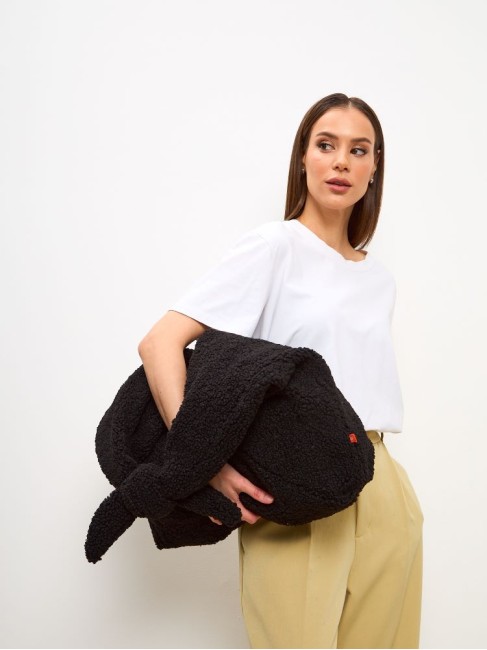 СУМКА HOBO BLACK TEDDY